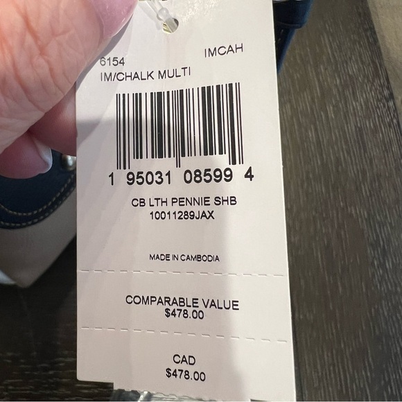 NWT Coach Pennie Two Way Bag - Shoulder and Crossbody - Picture 6 of 15